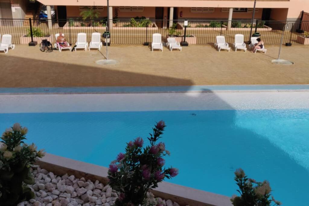 Los Seres - Relaxing Apartment With Pool Los Cristianos  Zewnętrze zdjęcie